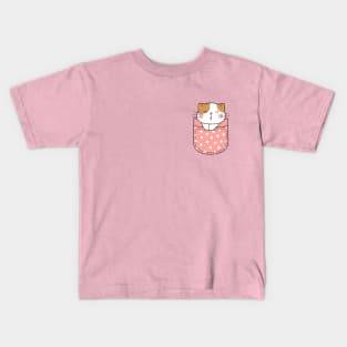 Cute Pocket Kitty V3 Kids T-Shirt